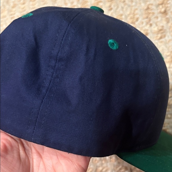 24.7 Navy and Green Duck Embroidered Cap - Picture 5 of 8